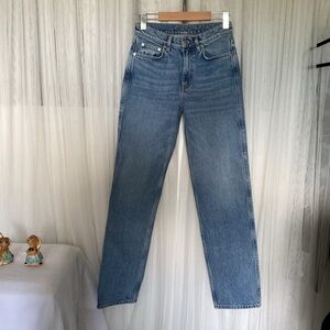 Arket Blue Straight Leg Jeans
